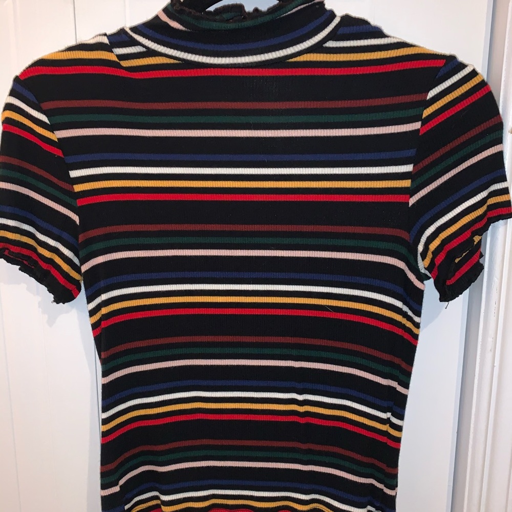 T-shirt with stripes